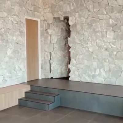 A man going to his room
