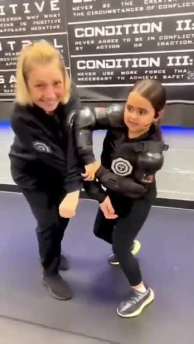self defence kid