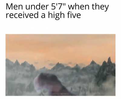 This meme was made by a 5'7