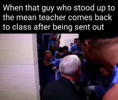 The champ is back