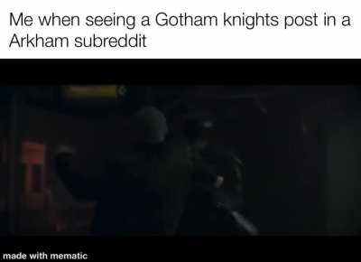 If you excited for the game go to Gotham knights subreddit stop posting about it here. You won’t get the support you want