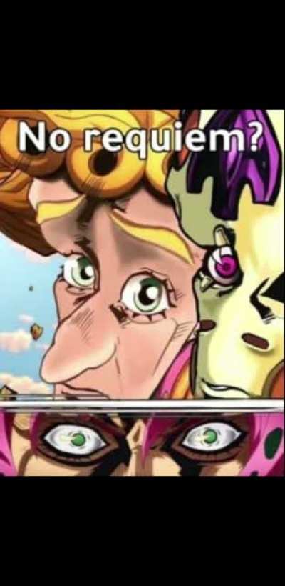 No requiem?