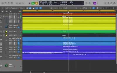 I grabbed the stems of Mayday, and I messed up the song