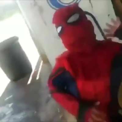 Unc meets his favorite Avenger