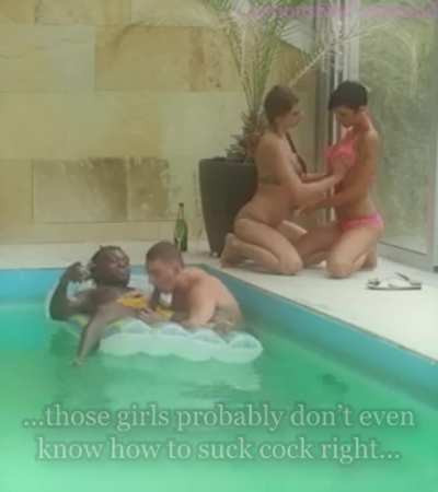 Bro Warm up .. Pool Blowjob Cock Worship Caption Porn GIF by capti<wbr>onson<wbr>comma<wbr>nd