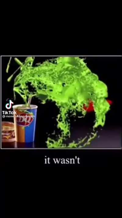 It wasn’t