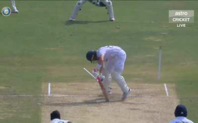 Clean bowled by the girl in glasses