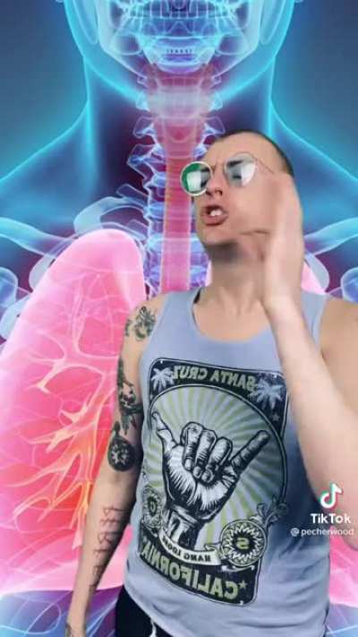 Organs working hard