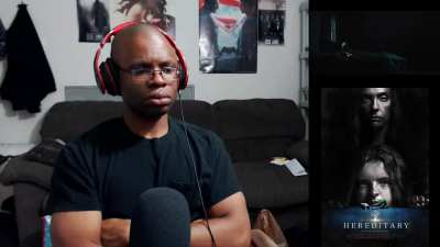 Man makes the mistake of looking at the ceiling during the ending of 