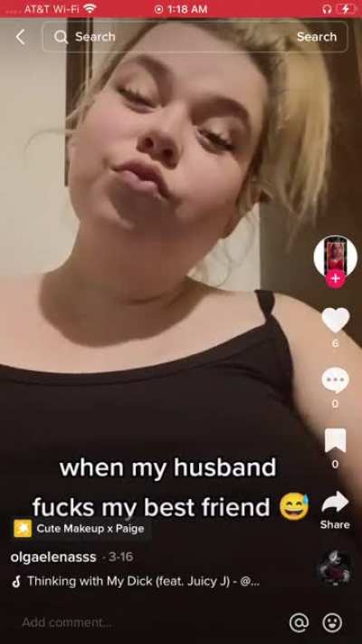 When my husband decides to..