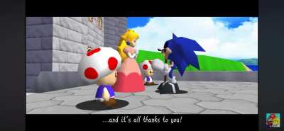 We did it Alan! We saved the mushroom kingdom!!