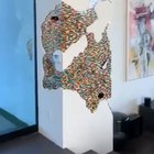 LEGO Wall With Secret Rooms