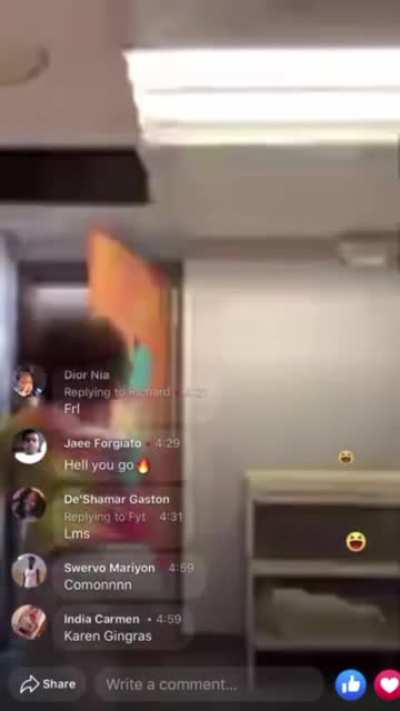 Fighting at church