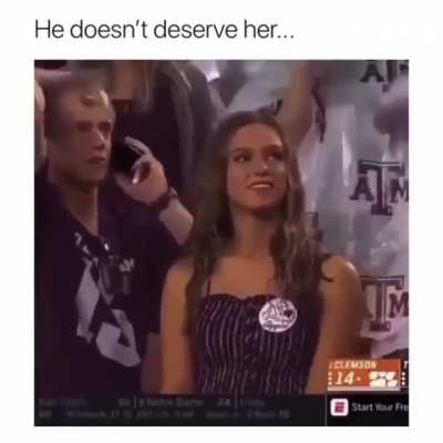 Few words for him?