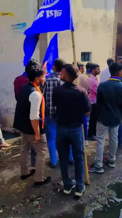 Dalits denied of Ambedkar rally in kasganj, UP