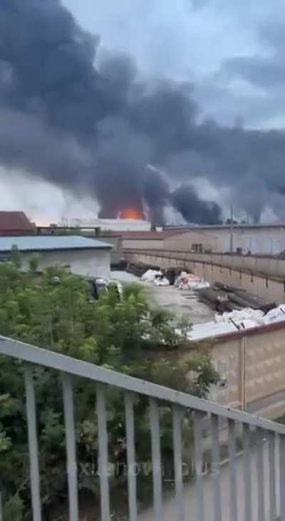 Devastating result of the attack on Samara city refinery