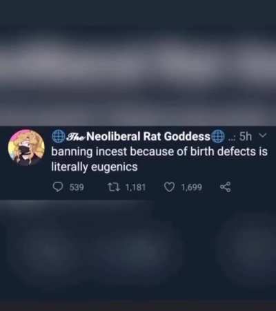 Neoliberal rat goddess