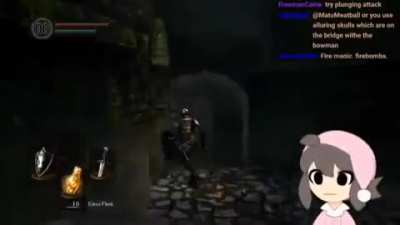 Temmie plays Dark Souls