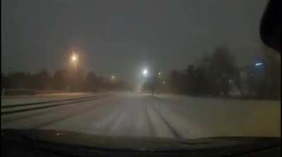 Accidentally went to the danger zone on my commute home.