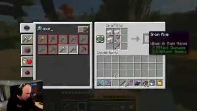 Gonna make some iron axes...