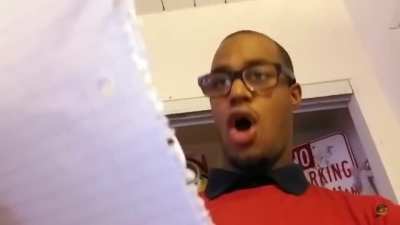 When you turn in your suicide note instead of the essay