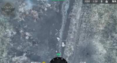 Grenade drops on Ukrainian troops, Verbo<wbr>ve-Ro<wbr>botyn<wbr>e sector