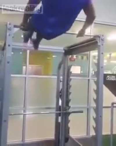 Gotta warm up before the workout