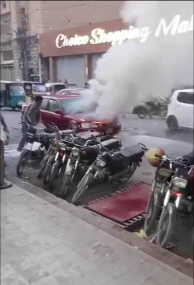 Тушим пожар