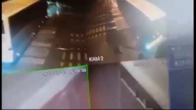 Bus gets trapped on railway crossing, driver decides to ram the barriers too late