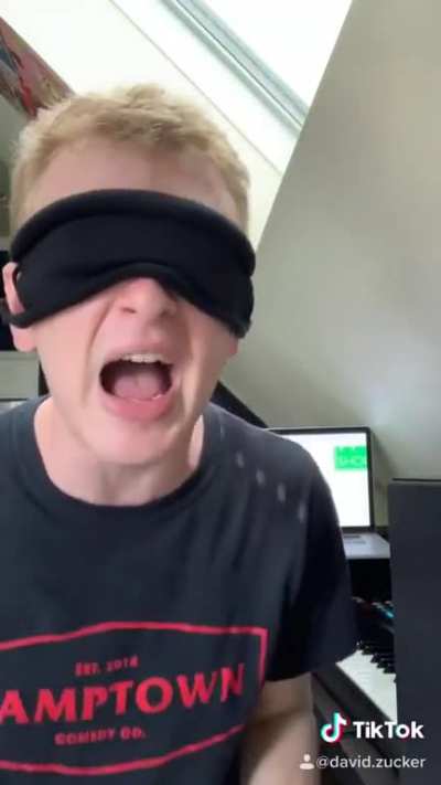 Hi! I'm the albino freestyle rapper from yesterday. Saw a few people suggest I was reading lyrics off a screen, so I wanted to address that in today's freestyle. Hope you enjoy :)