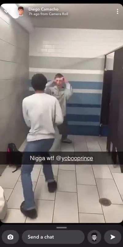 funny fight at my school