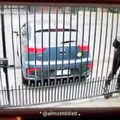 WCGW when you try to rob but your target is a police officer