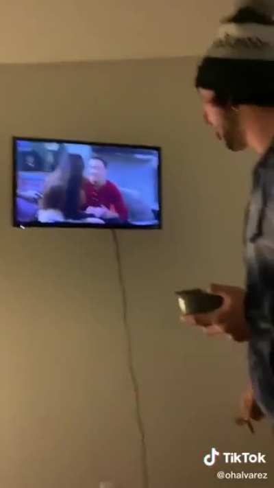 When you fix the TV