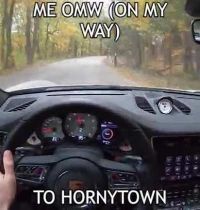 I'm going to Horneytown!