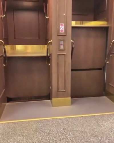What do you think about the Paternoster elevator at Prague City Hall? Would you take it? 📍Prague, Czech Republic