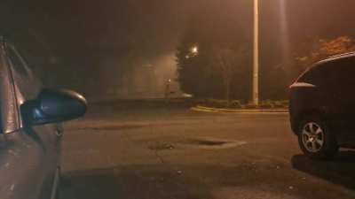 Thick fog in alabama tonight 🤣