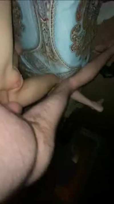 anal strokes from a BWC rearrange her guts