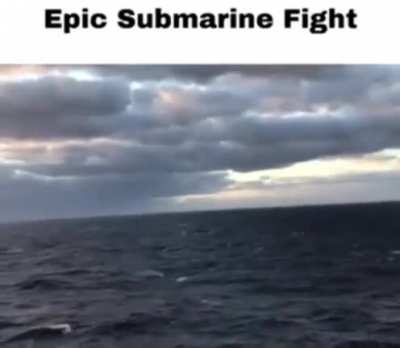 Epic submarine fight