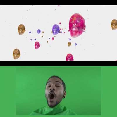 BTS of a music video i did for a friend in my bedroom