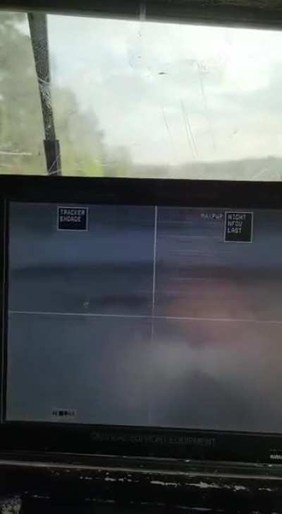 First video of a tow missile in Ukraine, seen here destroying a Russian tank. October 2022.