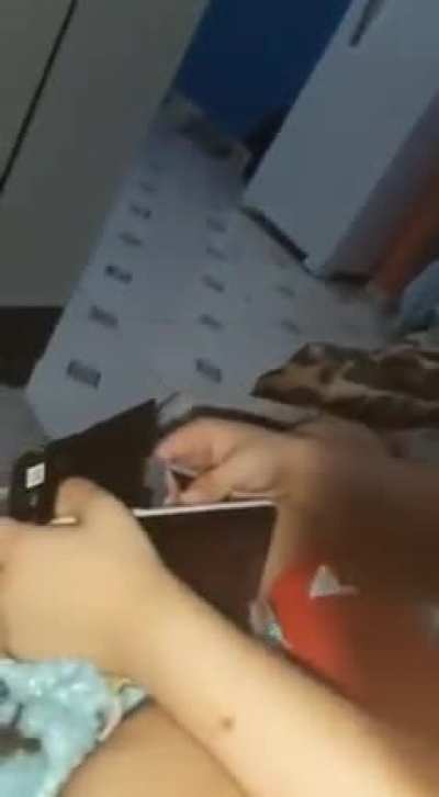 Kid breaks his phone after losing in PUBG
