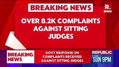 BREAKING: Over 8.2K complaints received by CJI office against sitting HC and SC judges in 10 years, govt data shows! Any action till now?