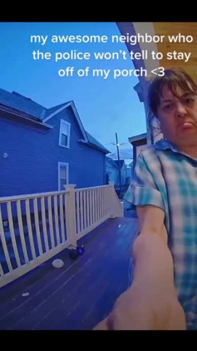 Neighbor won’t stop ringing the doorbell