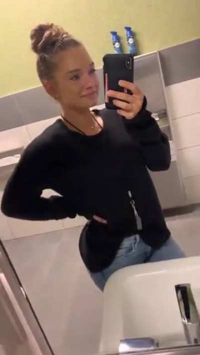 Selfie at work