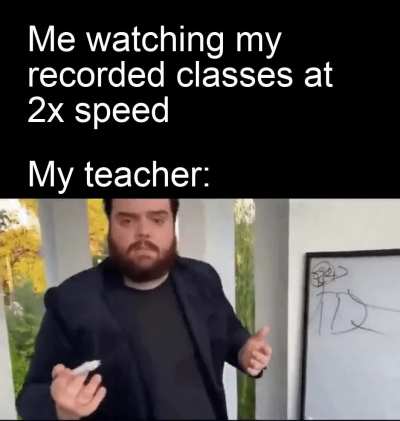 I may not be learning anything, but I'm done twice as fast so I've got that going for me