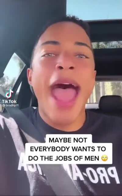 I think he's on to something...