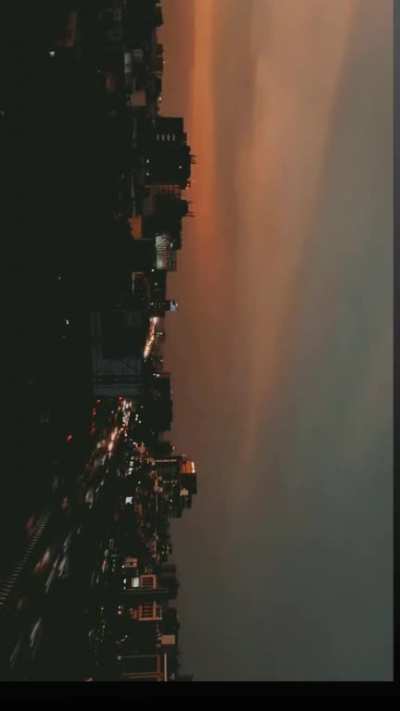 4th July View From Thaltej Metro Station 