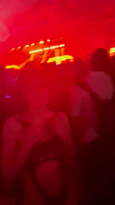 I love showing off for all the horny guys on the dance floor. Just wish they grabbed my tits