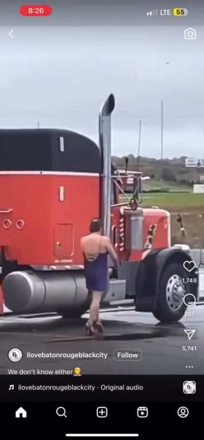 Imma assume he lost a bet…..