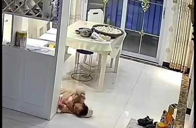 Very slippery floor